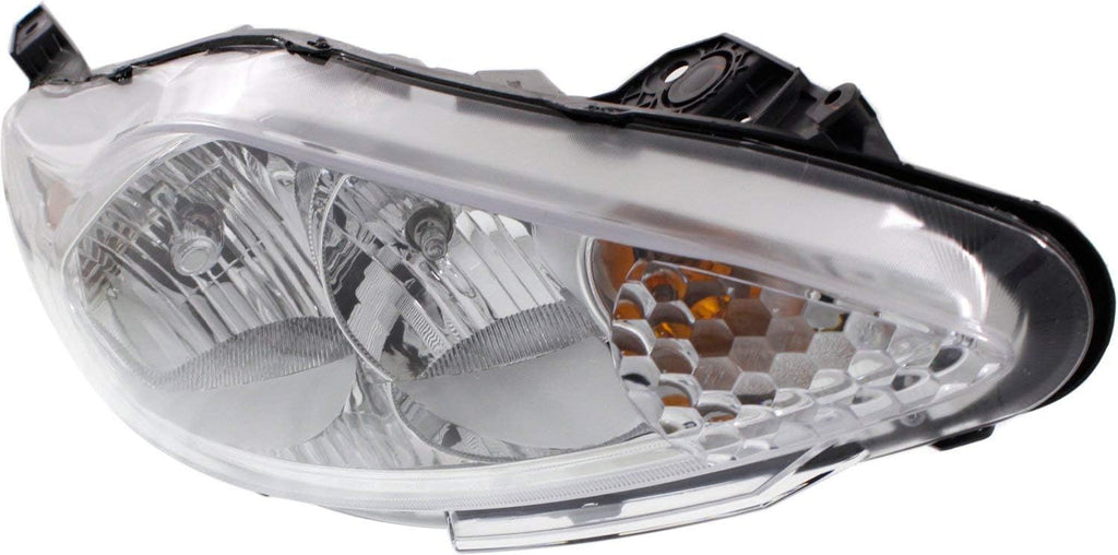 Evan-Fischer Headlight Set of 2 for 2011-2013 Ford Fiesta Clear Lens Halogen K314481