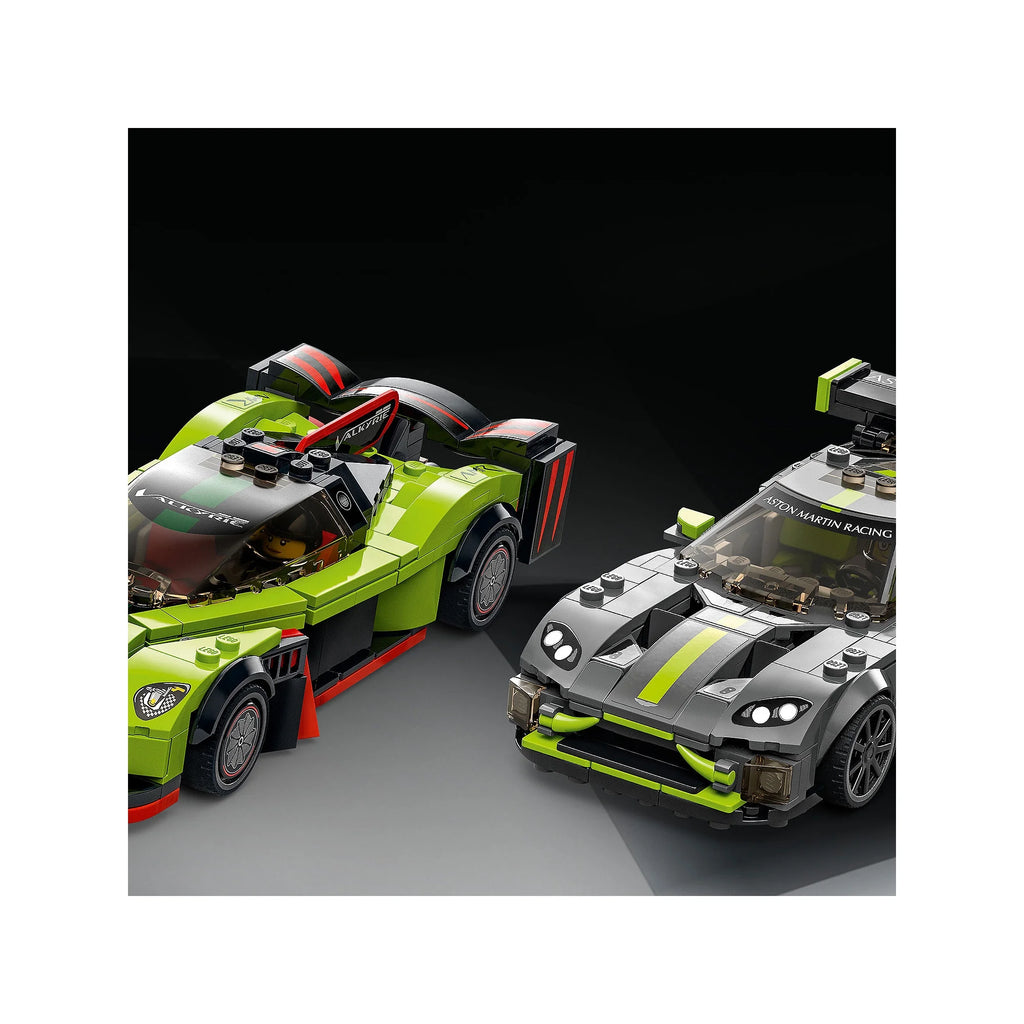 LEGO Speed Champions Aston Martin Valkyrie AMR Pro & Vantage GT3 76910 Race Car Toy Set L388314