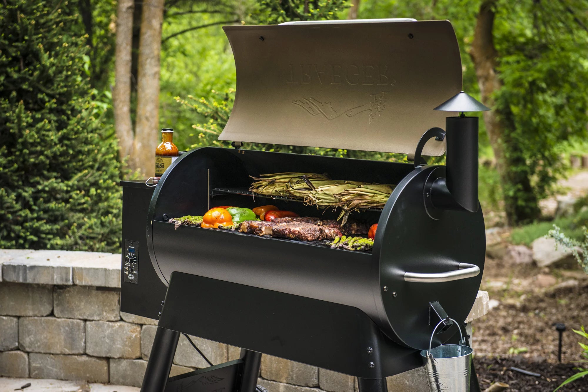 Traeger Pro 34 Wood Pellet Grill and Smoker, Bronze B87670