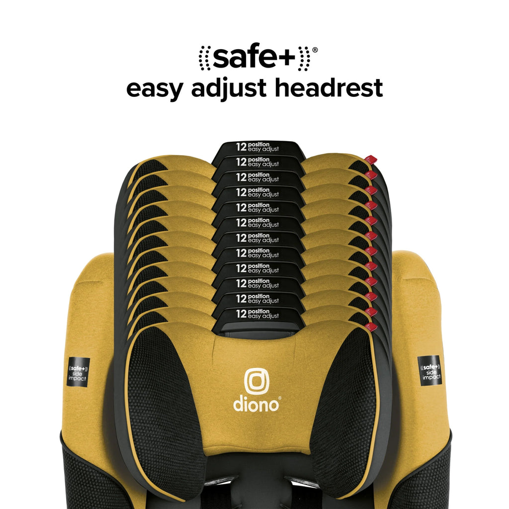 Diono Radian 3QXT SafePlus All-in-One Convertible Car Seat, Red B871