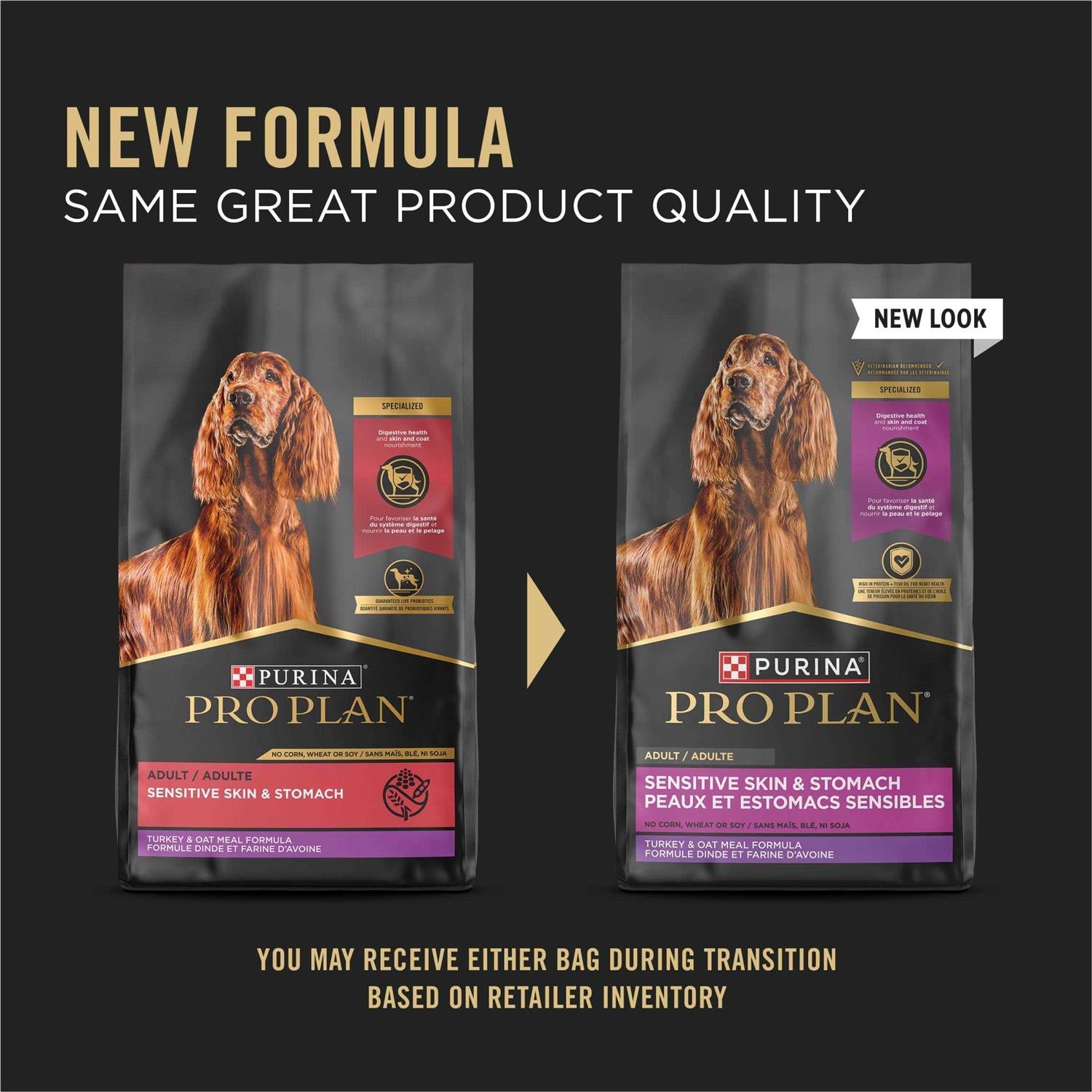 Purina Pro Plan Sensitive Skin & Stomach Dry Dog Food M6240