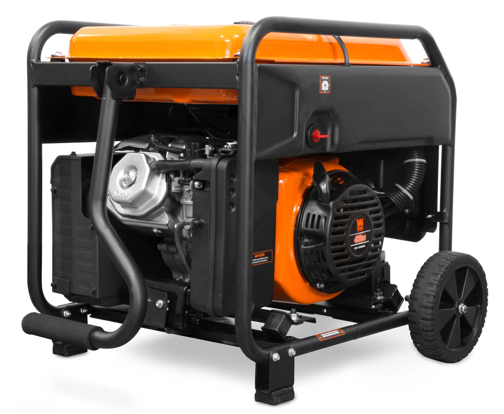WEN 8750-Watt Electric Start Open Frame Inverter Generator, 120V/240V, CARB Compliant N7971