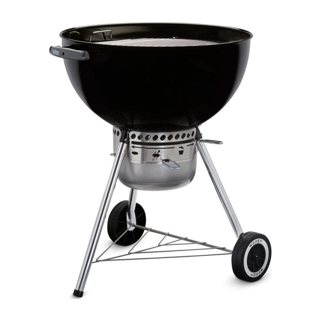 Weber Original Kettle Premium 22-Inch Charcoal Grill, Black M887