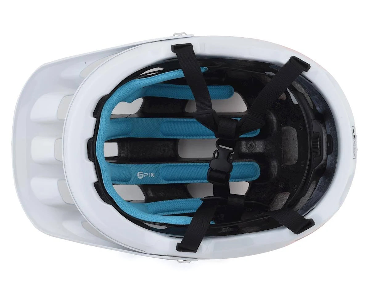 POC Tectal Race Spin NFC Helmet White Orange I633