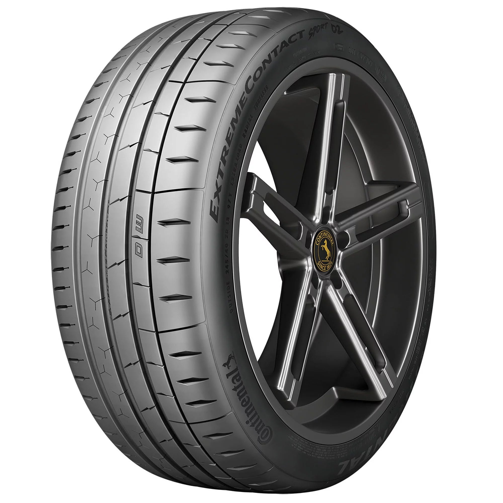 Continental ExtremeContact Sport 02 Summer 205/45ZR16 83W XL Passenger Tire