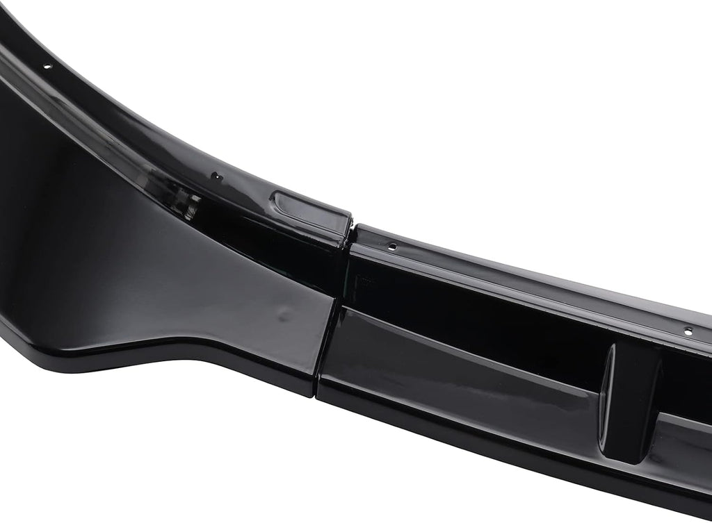 MotorFansClub 3Pcs Front Bumper Lip for Camry SE XSE 2021+, ABS Glossy Black Y39974