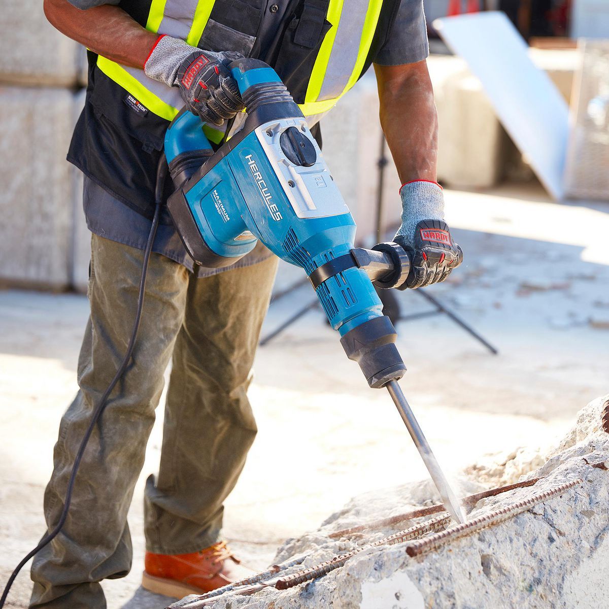 HERCULES 14 Amp SDS-MAX Variable-Speed Rotary Hammer A126442