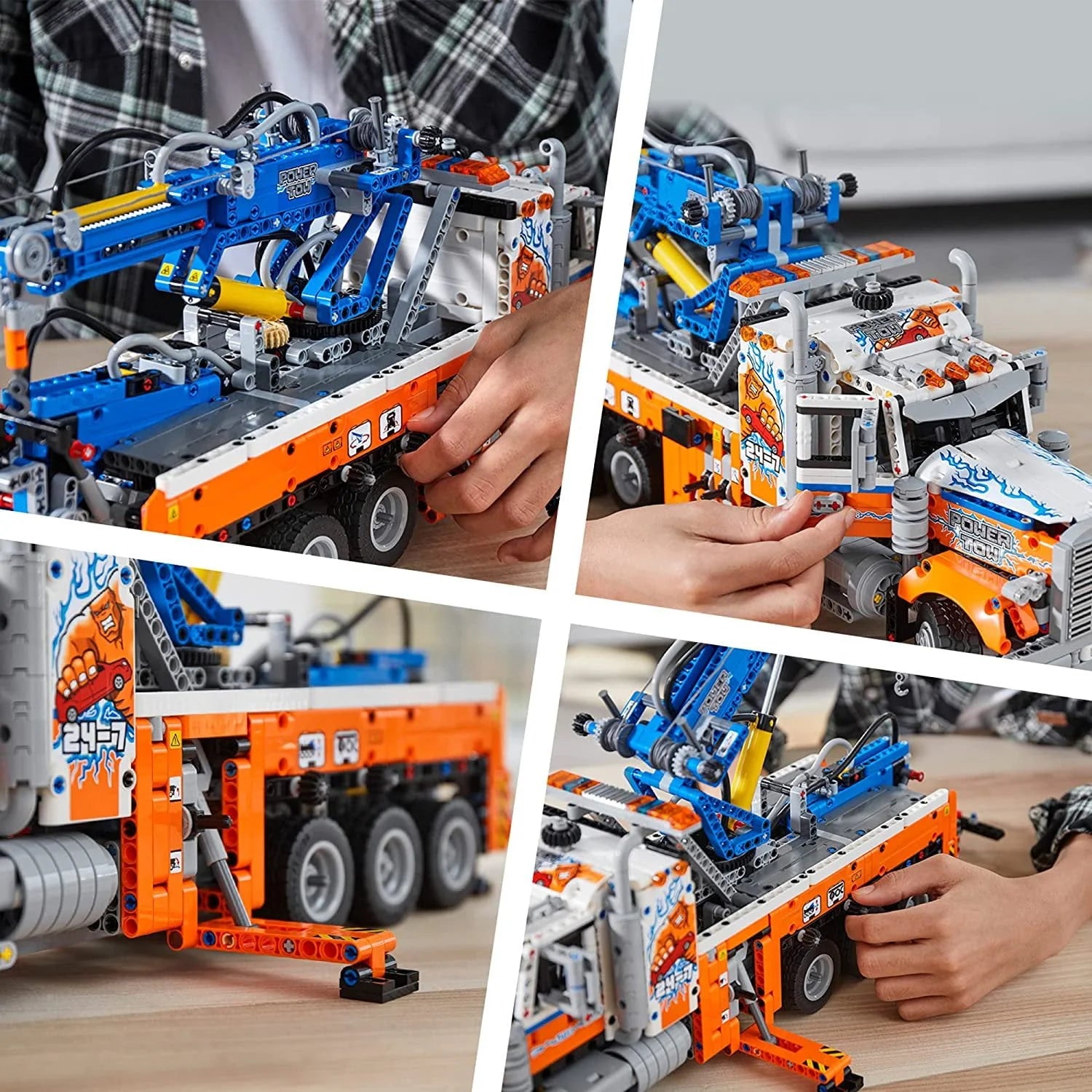 LEGO Technic Heavy-Duty Tow Truck 42128 with Crane T685236