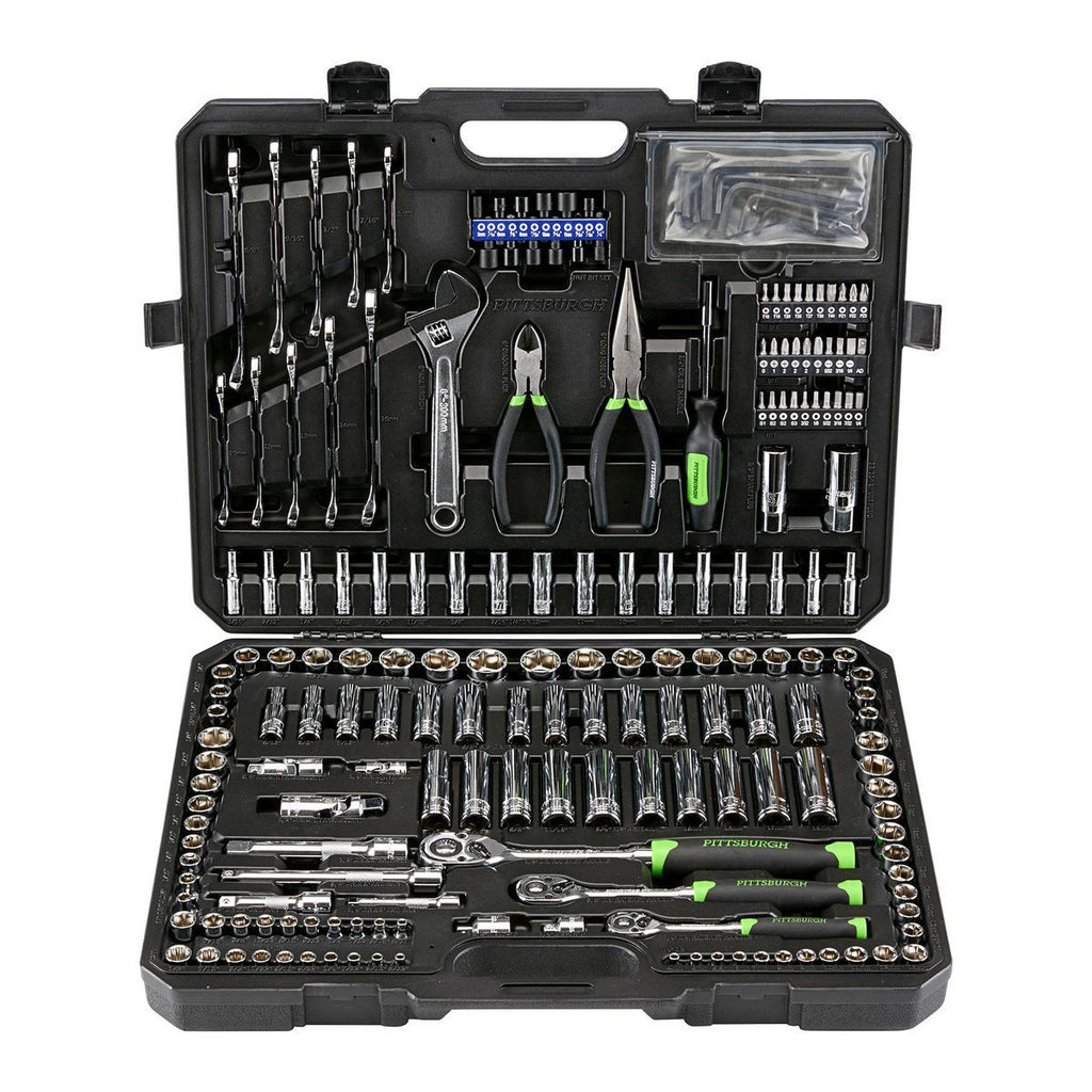 PITTSBURGH Mechanics Tool Set, 225-Piece