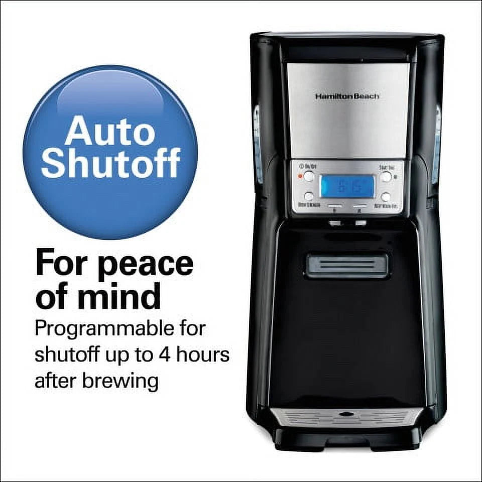 Hamilton Beach BrewStation Summit 12-Cup Coffeemaker, Stainless Steel I7288