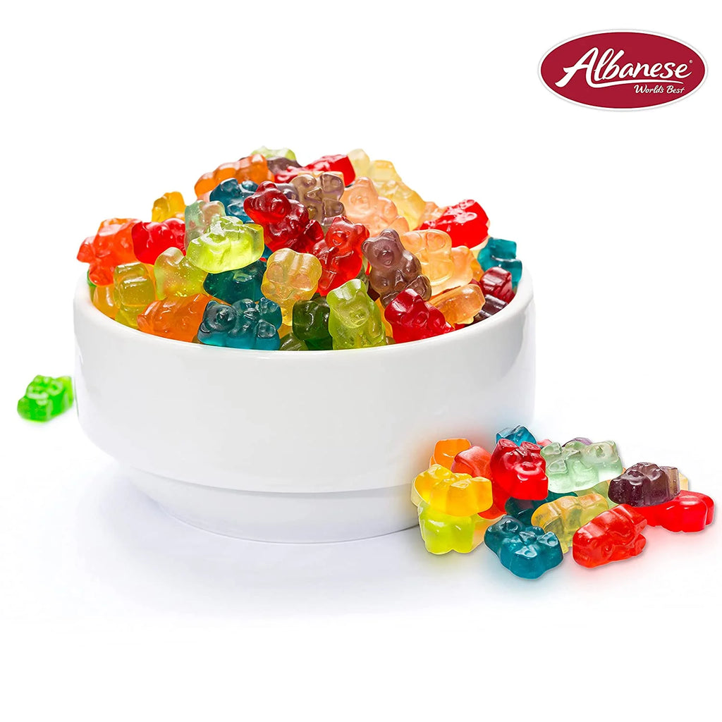 Albanese 12 Flavor Gummi Bears, 5 Pound Bag H69672