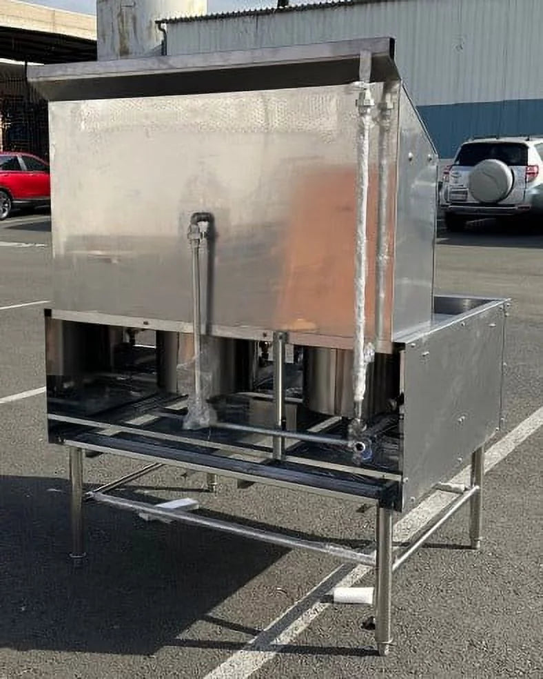 Commercial 2 Ring Chinese Wok Range - Natural Gas / Propane NSF Approved Q995