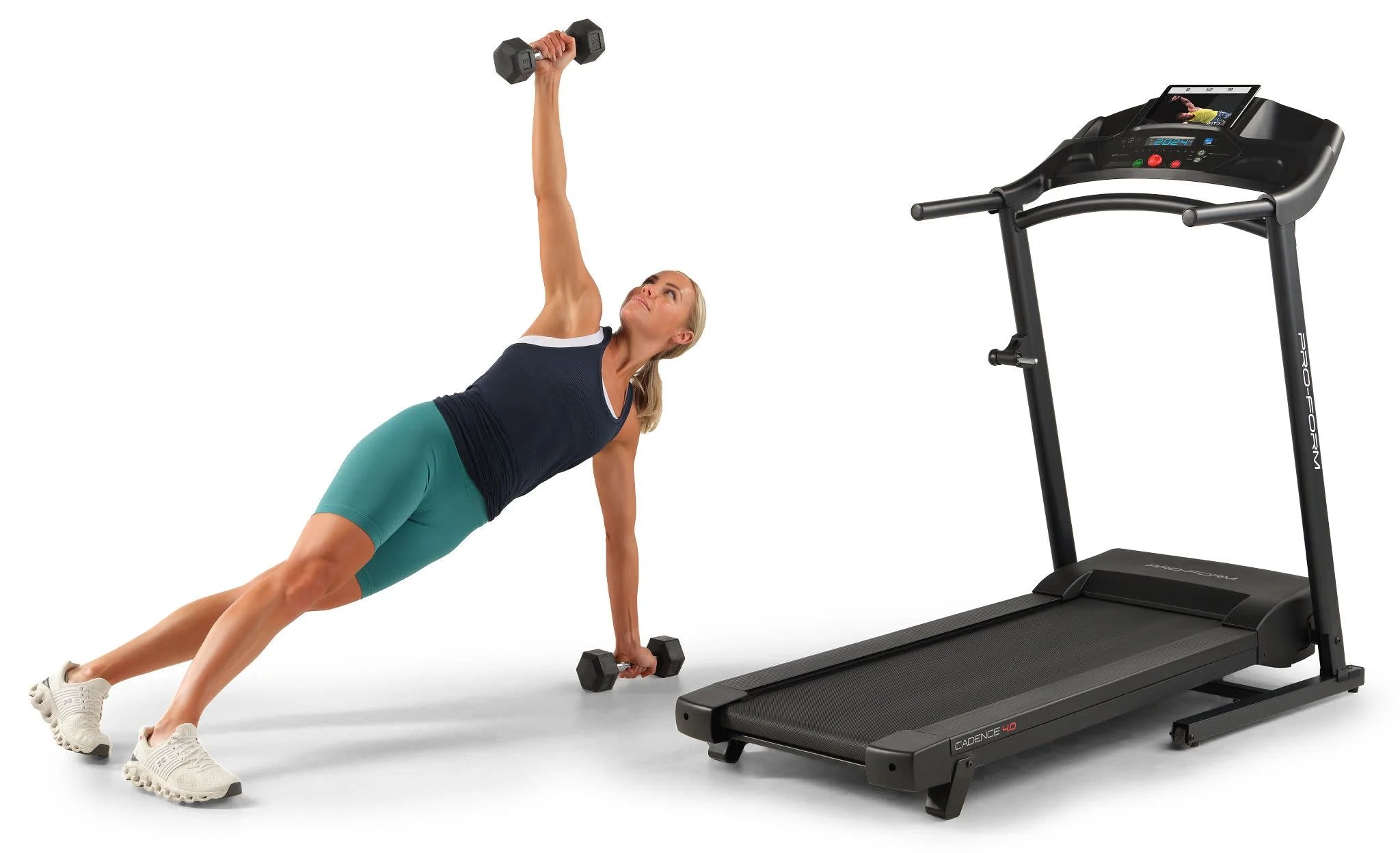 ProForm Cadence 4.0 Treadmill with 5" Display and SpaceSaver Design T140