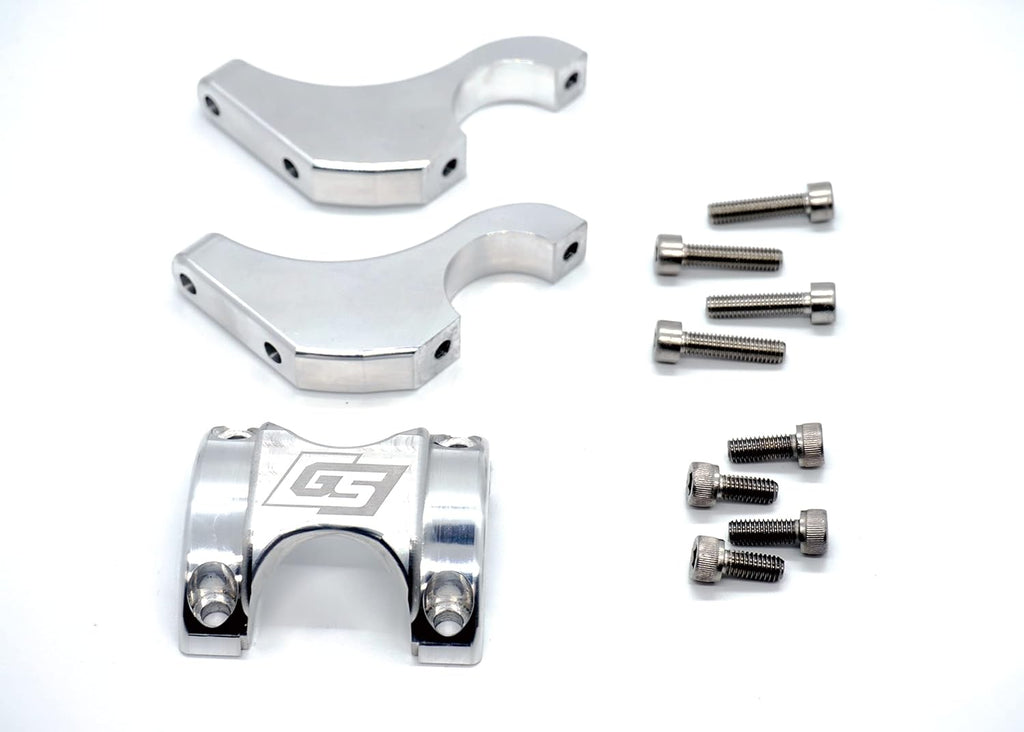 GritShift Direct Mount Riser Stem 2 inch (Bare Aluminum)