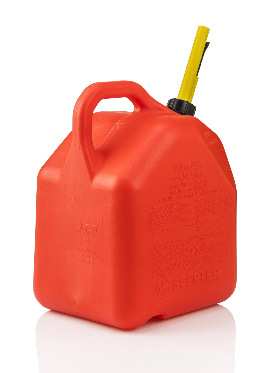 Scepter Ameri-Can 5 Gallon Gasoline Can, Red Fuel Container O212