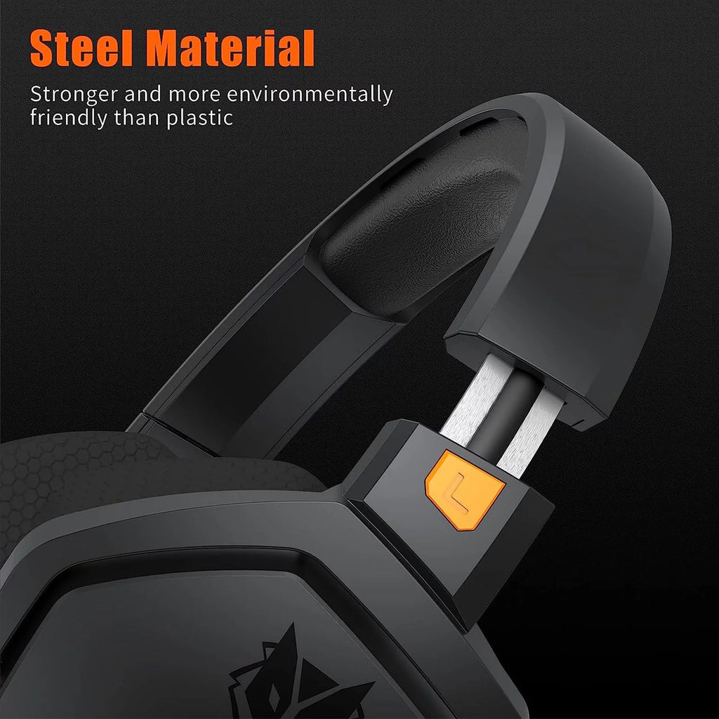 HUO JI NUBWO G06 Wireless Gaming Headset for PS5, PS4, PC, Switch, Pink V409105