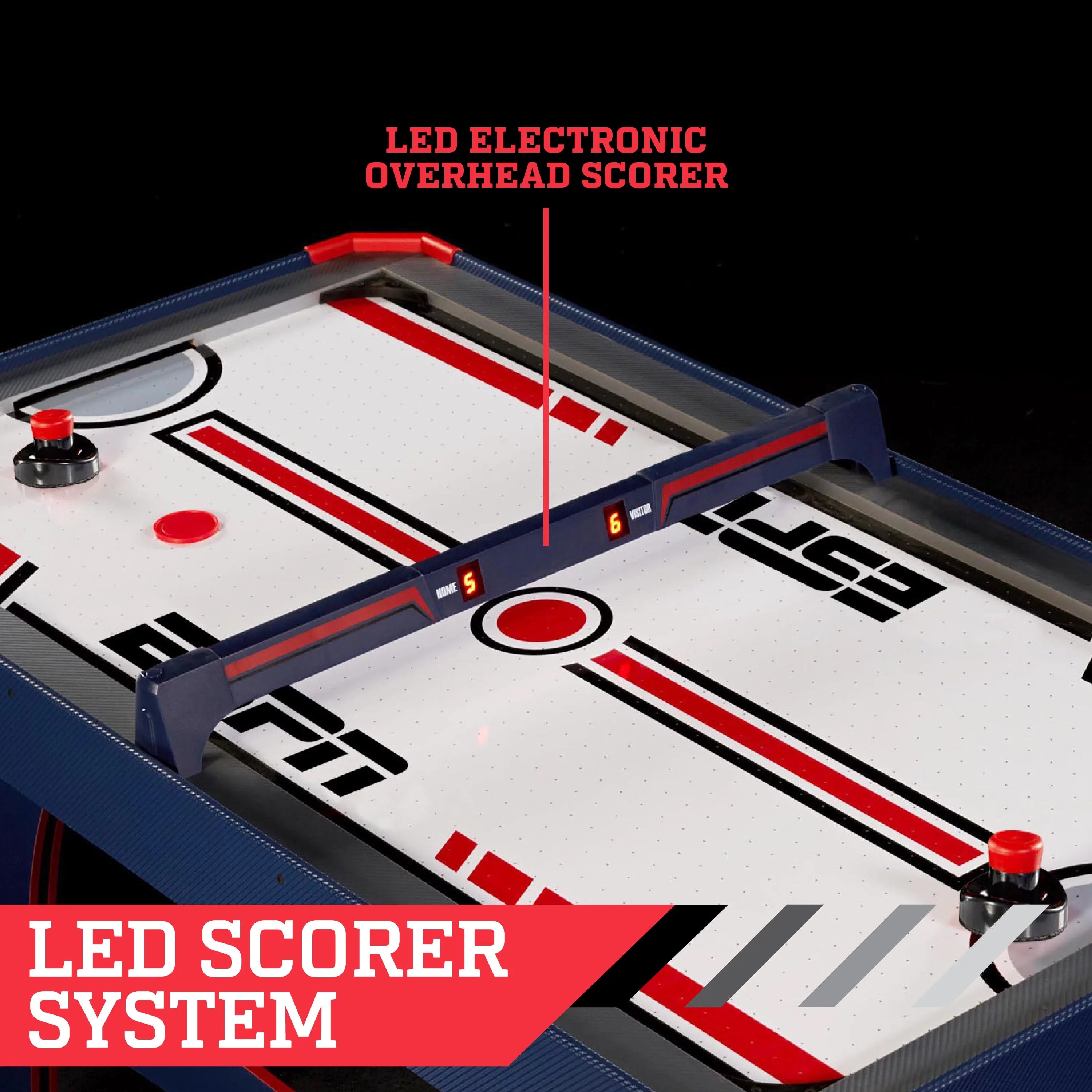 ESPN Air Powered Hockey Table with Electronic Scorer O202