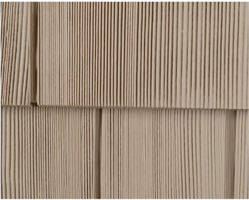 Polaris Homeside Select Double 7in Cedar Shake Vinyl Siding Slate A131860