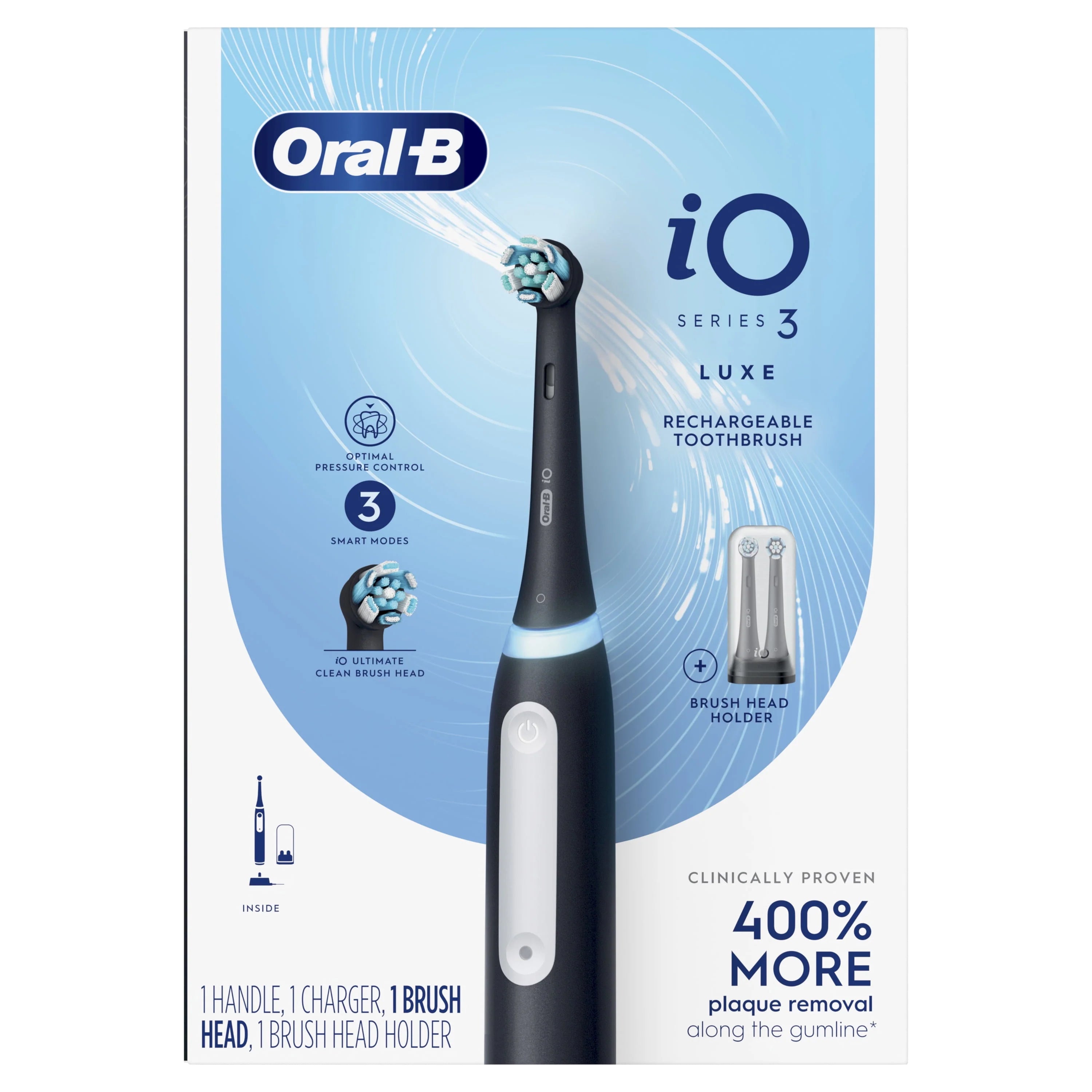 Oral-B iO3 Luxe Electric Toothbrush with Charger N4627