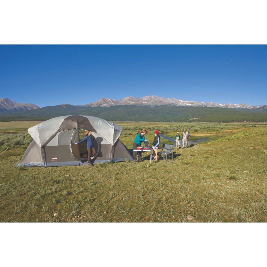 Coleman WeatherMaster 10 Person Tent with Room Divider T98362