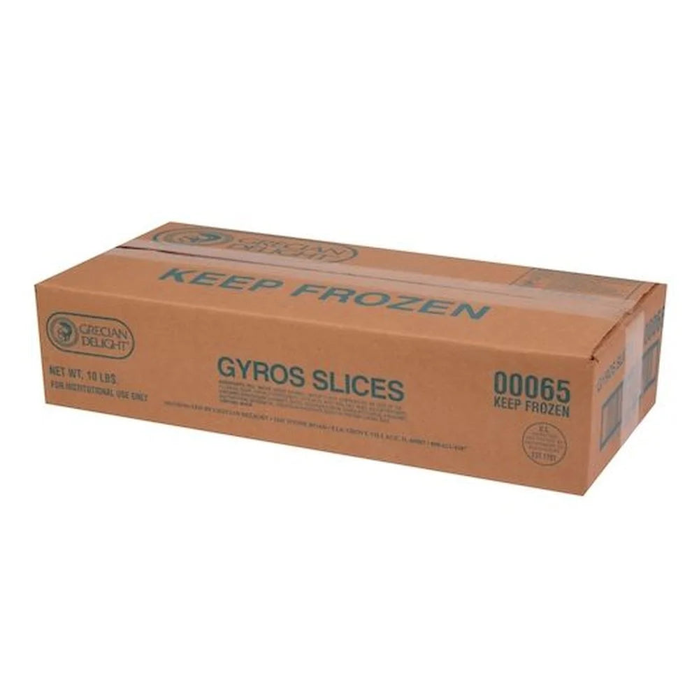 Grecian Delight Gyros Meat Slices, 10 Pound T141