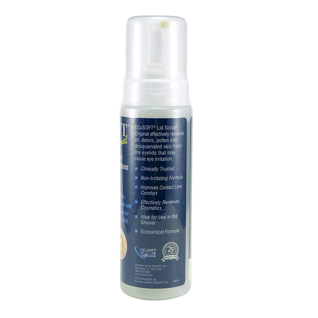 Ocusoft Lid Scrub Foaming Eyelid Cleanser, 7.25 oz N1168