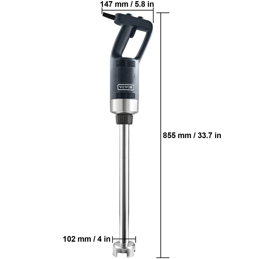 VEVOR Commercial Immersion Blender 750W Variable Speed Hand Mixer K68629
