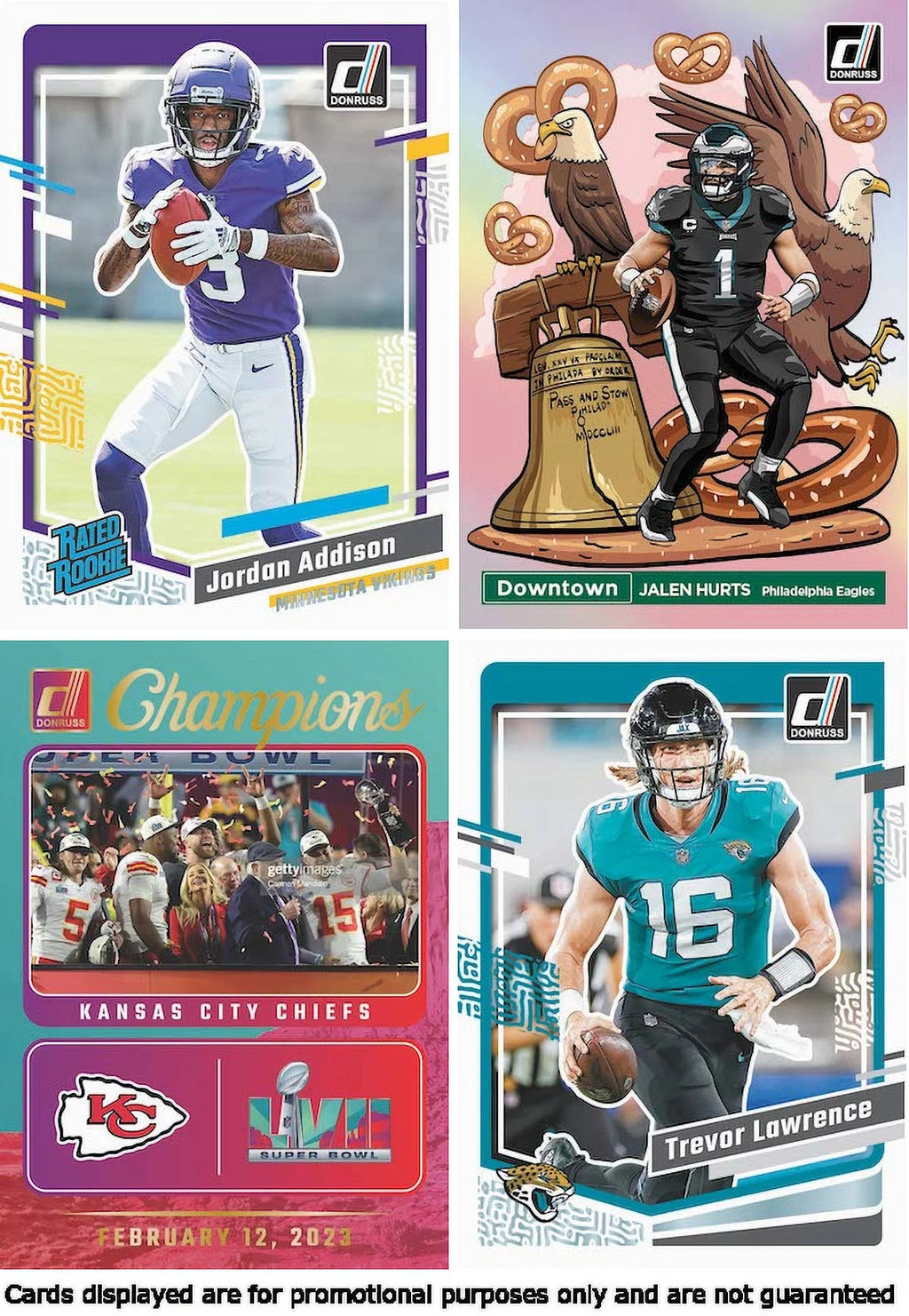 2023 Panini NFL Donruss Football Blaster Trading Cards H5887