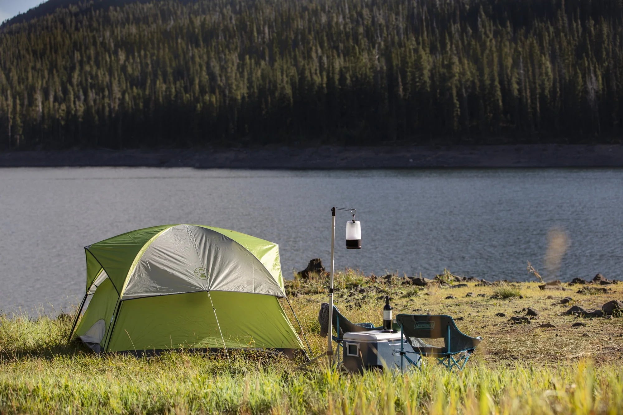 Coleman Sundome 4-Person Dome Camping Tent, Green H192