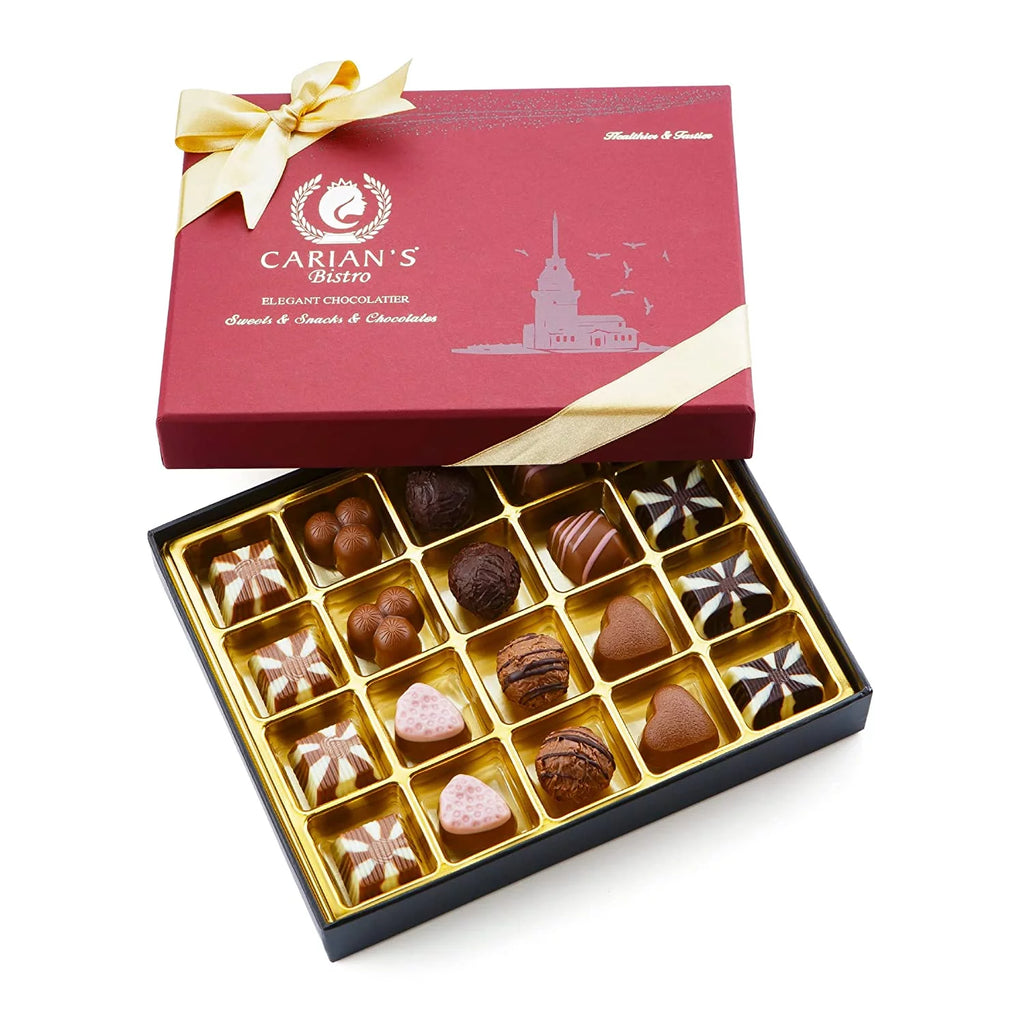 Premium Chocolate Gift Box, Unique Gift Idea For Him or Her, Assorted Gourmet Treats Chocolates