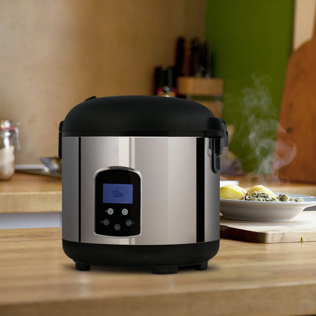 20 Cup Stainless Steel Rice Cooker Food Steamer L8005