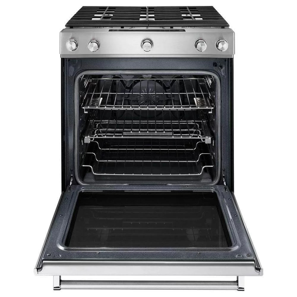 Kitchenaid Ksgb900e 30" Slide-In Gas Range, Stainless Steel C3562