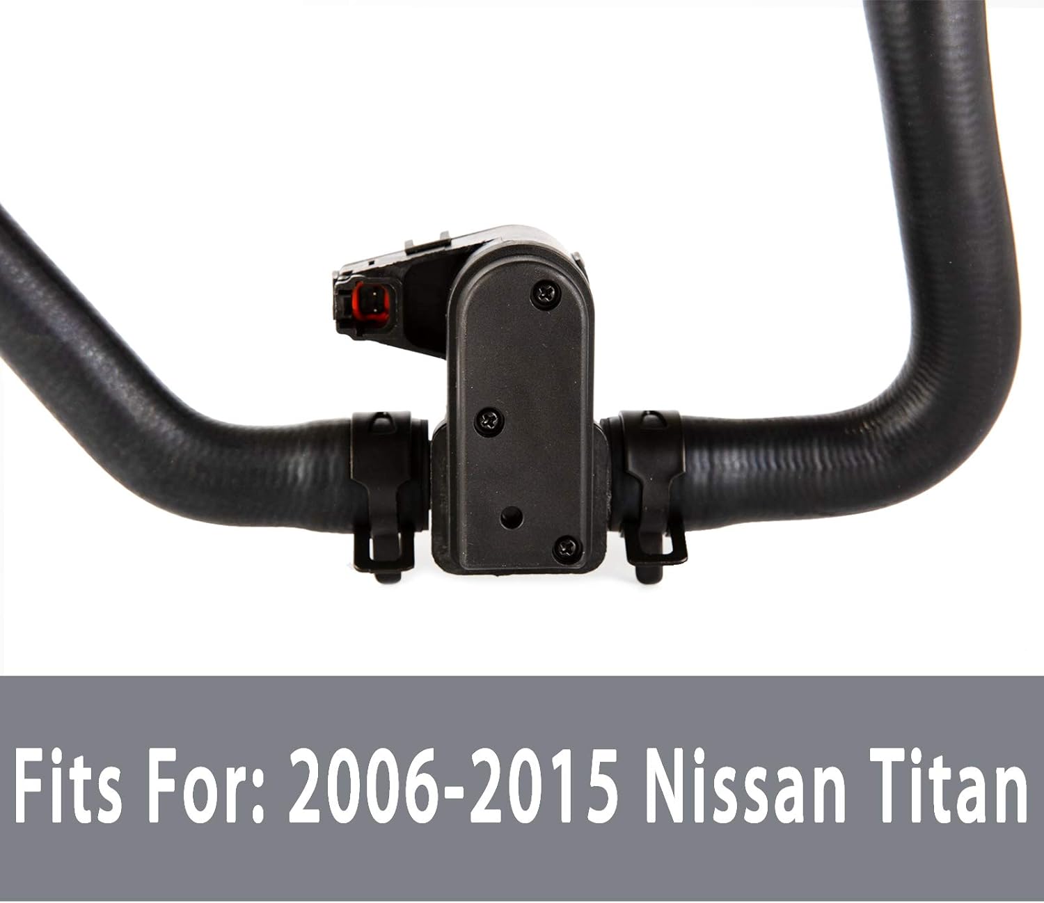 Heater Inlet Hose Control Valve Compatible with Nissan Titan 5.6L 2006-2015 (2 Pack) S8228