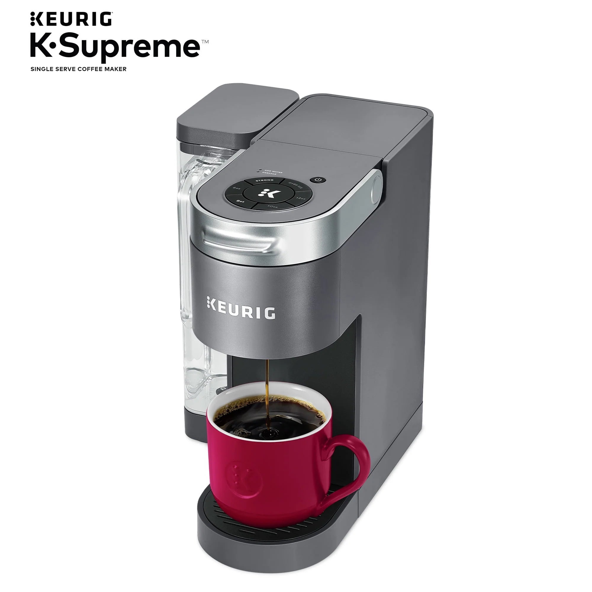 Keurig K-Supreme Single-Serve K-Cup Pod Coffee Maker, Black M388