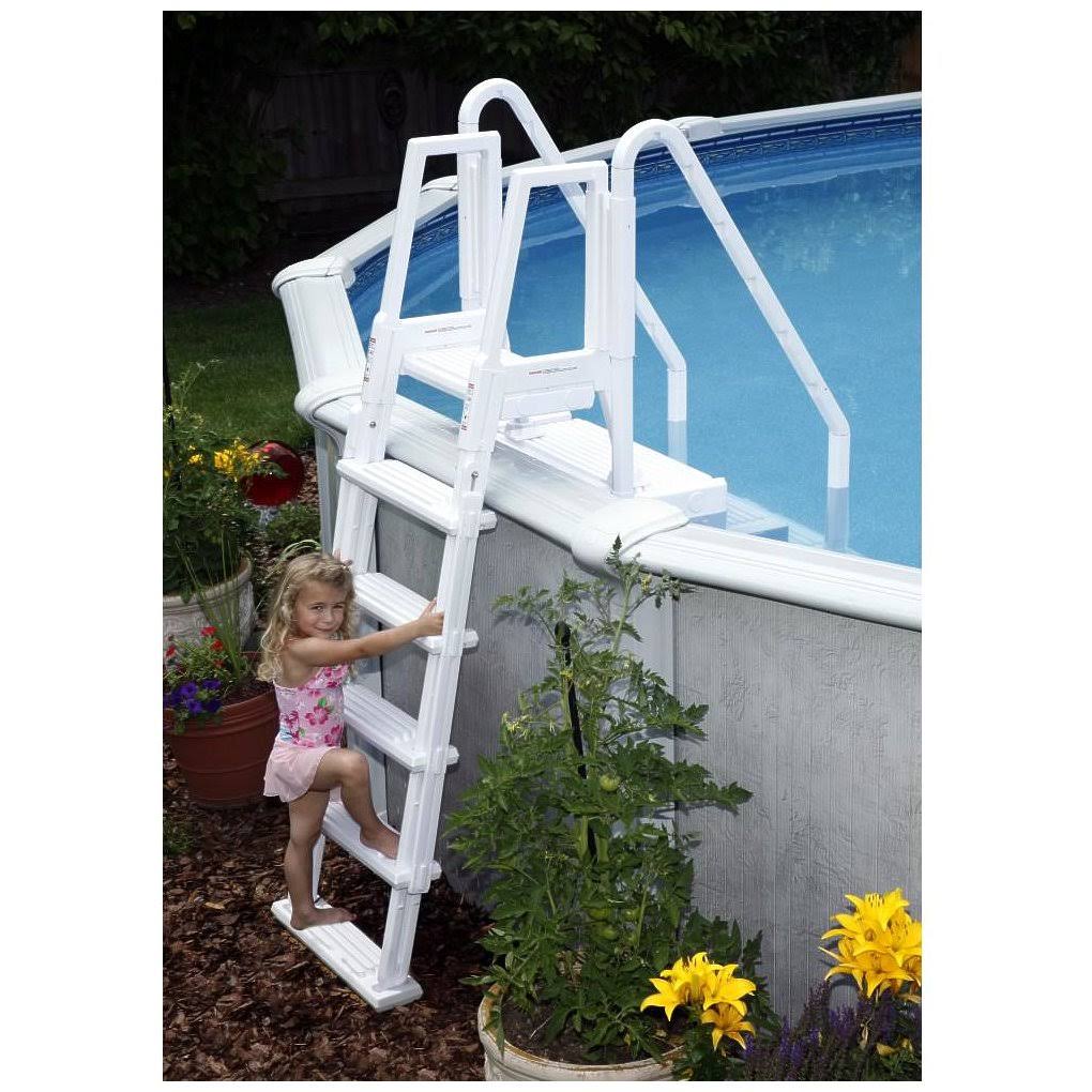 Blue Wave NE126 Easy Pool Step with Outside Ladder G98698