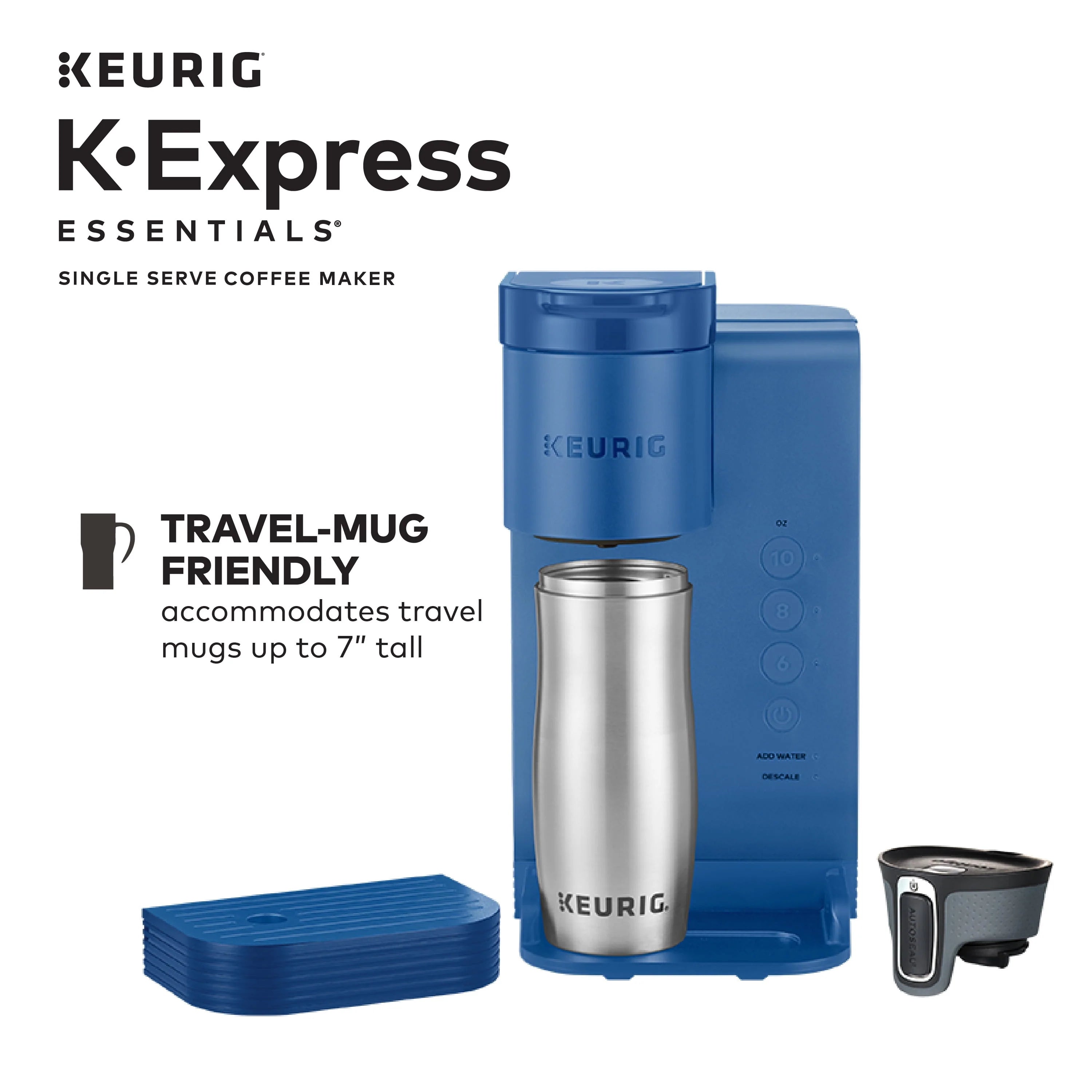Keurig K-Express Essentials Single Serve K-Cup Pod Coffee Maker, Black L838940