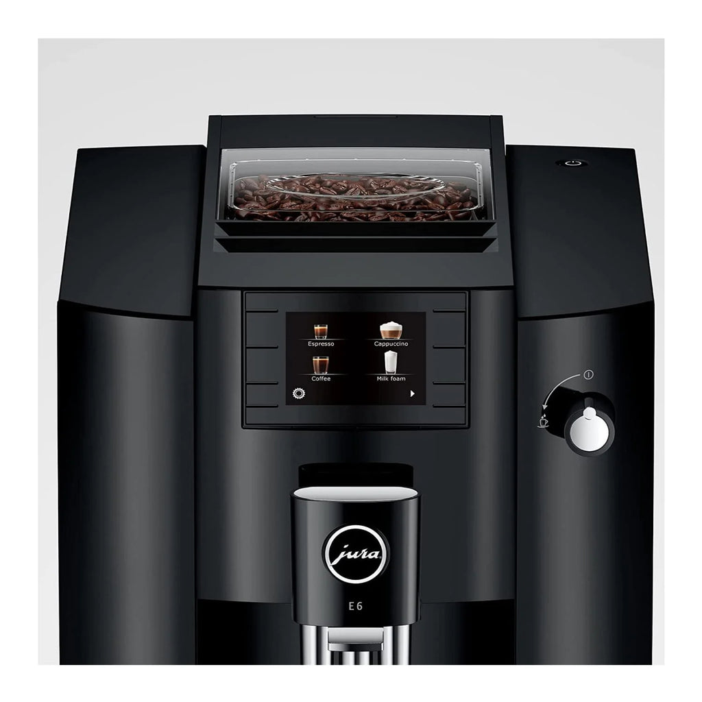 Jura 15559 E6 Automatic Espresso Machine, Piano White T131