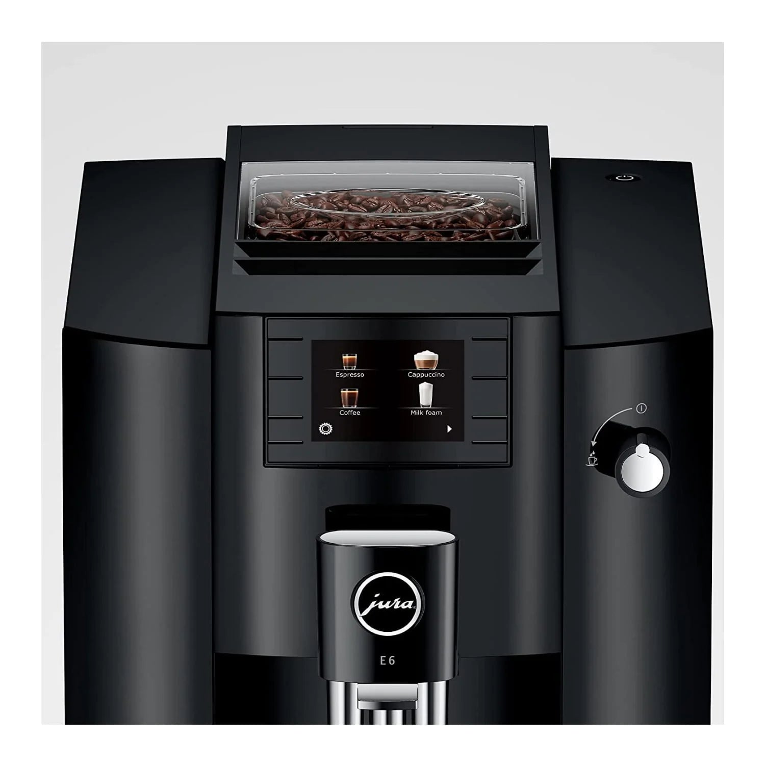 Jura 15559 E6 Automatic Espresso Machine, Piano White T131