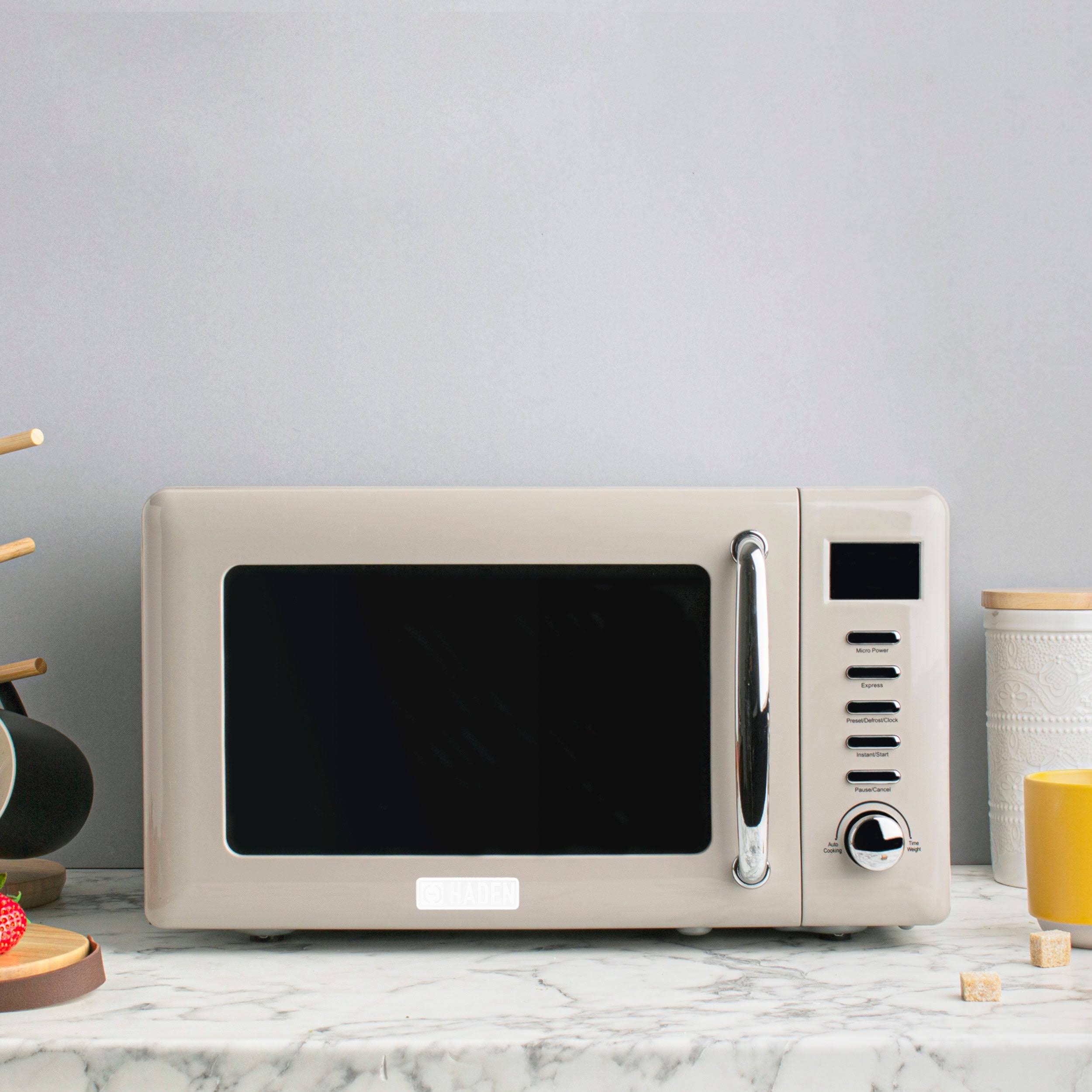 Haden Modern 0.7 Cu Ft Microwave in Putty Beige T1959