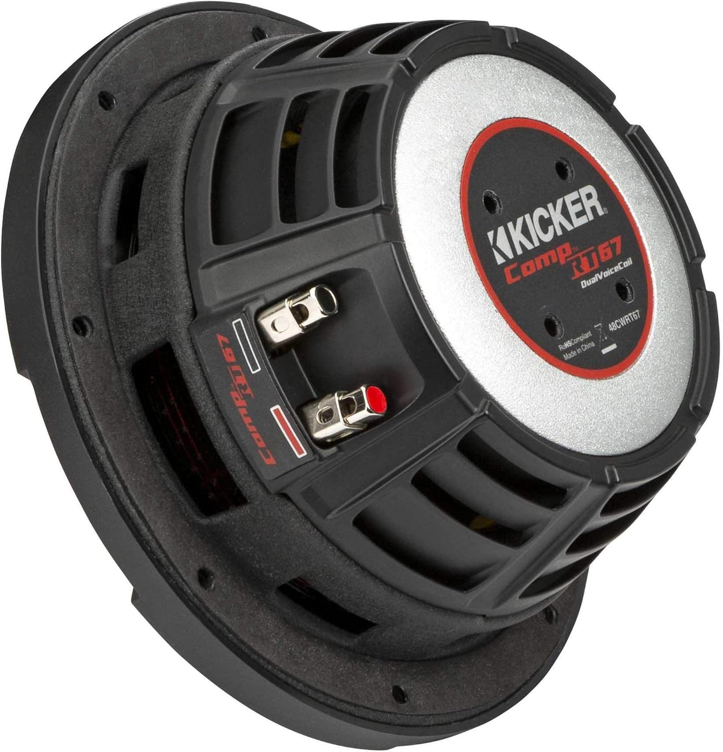 Kicker 48CWRT672 CompRT 6.75" Subwoofer DVC 2-ohm H798228