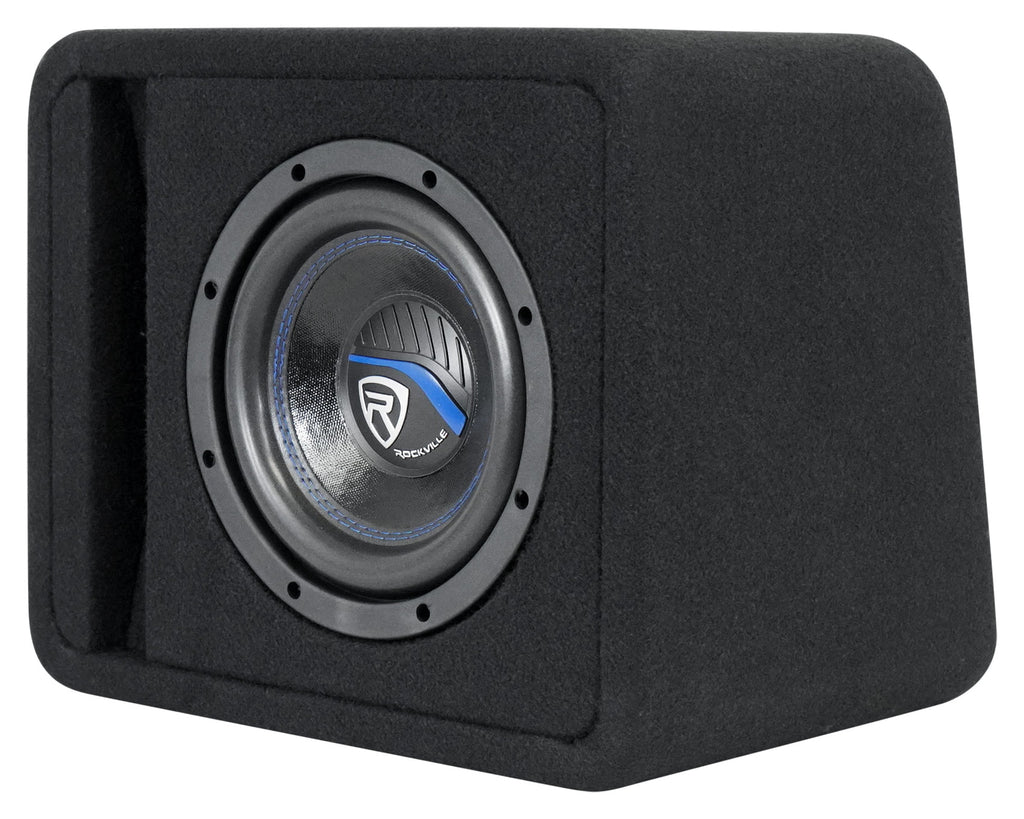 Rockville SK58 8" 800W Loaded K5 Car Subwoofer Enclosure with DB10 Amplifier T209047