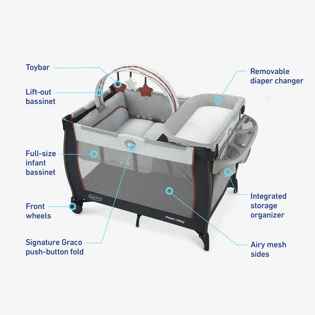 Graco Pack 'n Play Anywhere Dreamer Playard, Marlo Z442