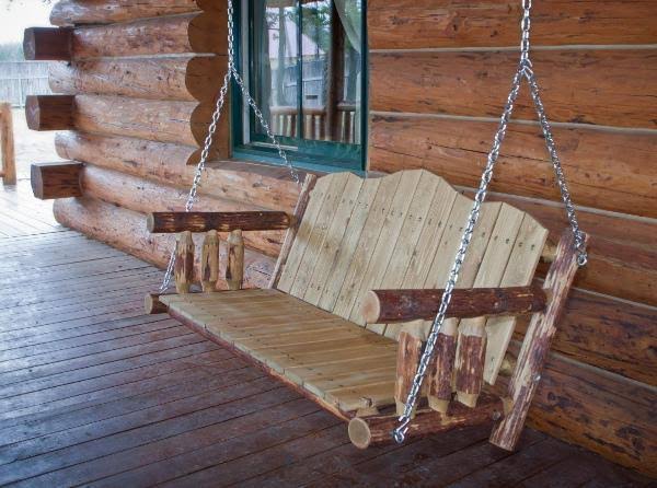 Montana Woodworks Glacier Country Porch Swing Z6504