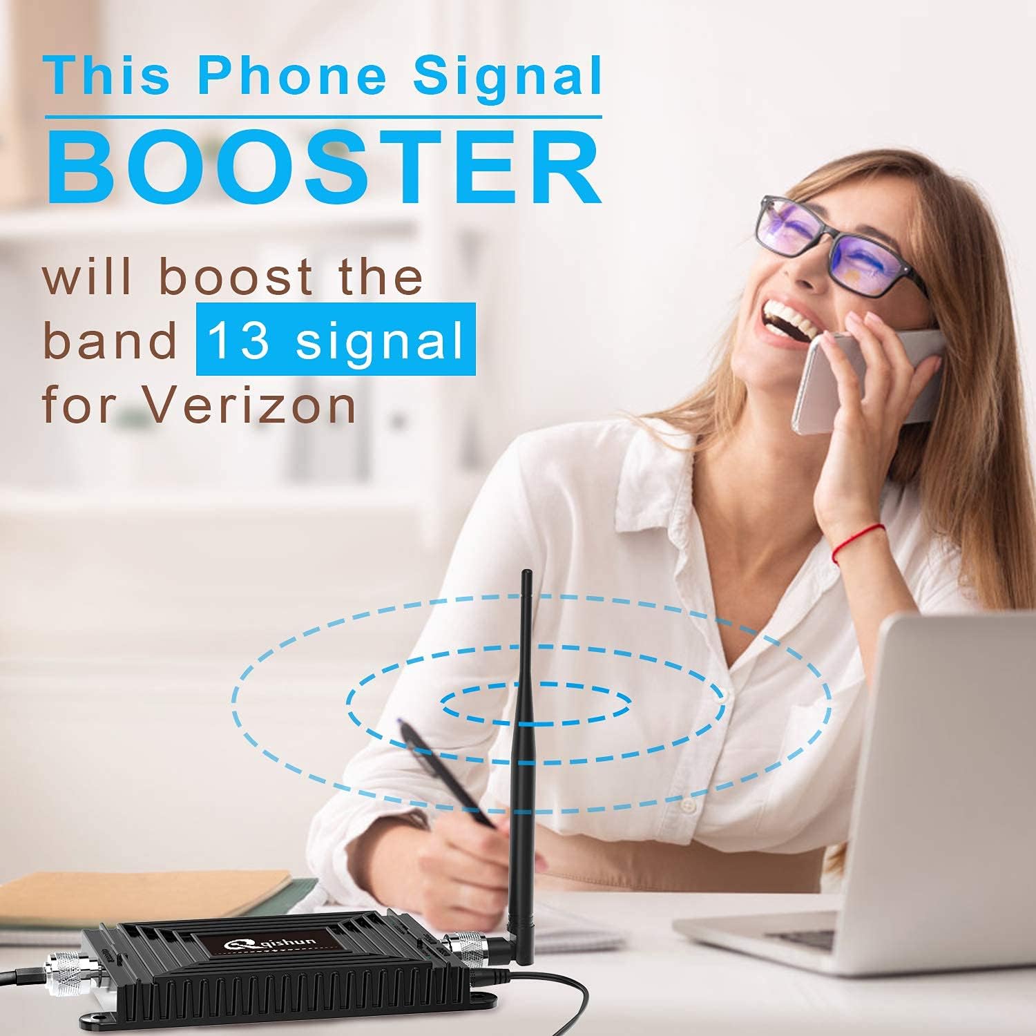 Verizon 4G LTE Signal Booster for Home, Covers up to 4,000 sq.ft H188799