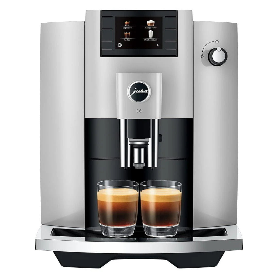 Jura 15559 E6 Automatic Espresso Machine, Piano White T131