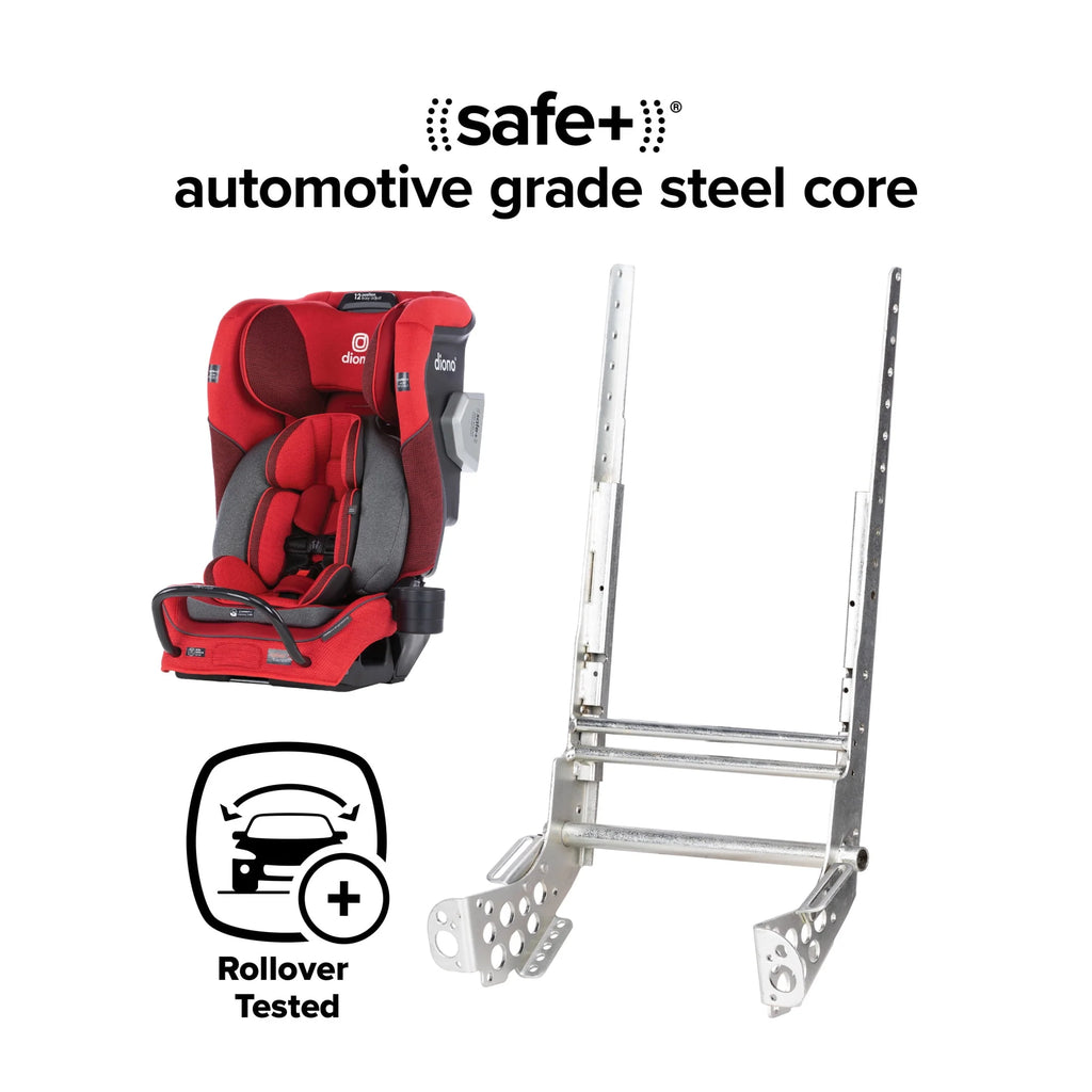 Diono Radian 3QXT SafePlus All-in-One Convertible Car Seat, Red B871