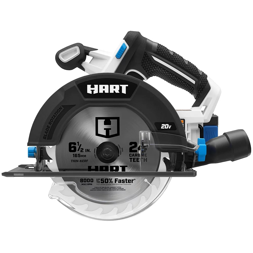 HART 20-Volt 6-1/2-inch Cordless Circular Saw Kit A236301