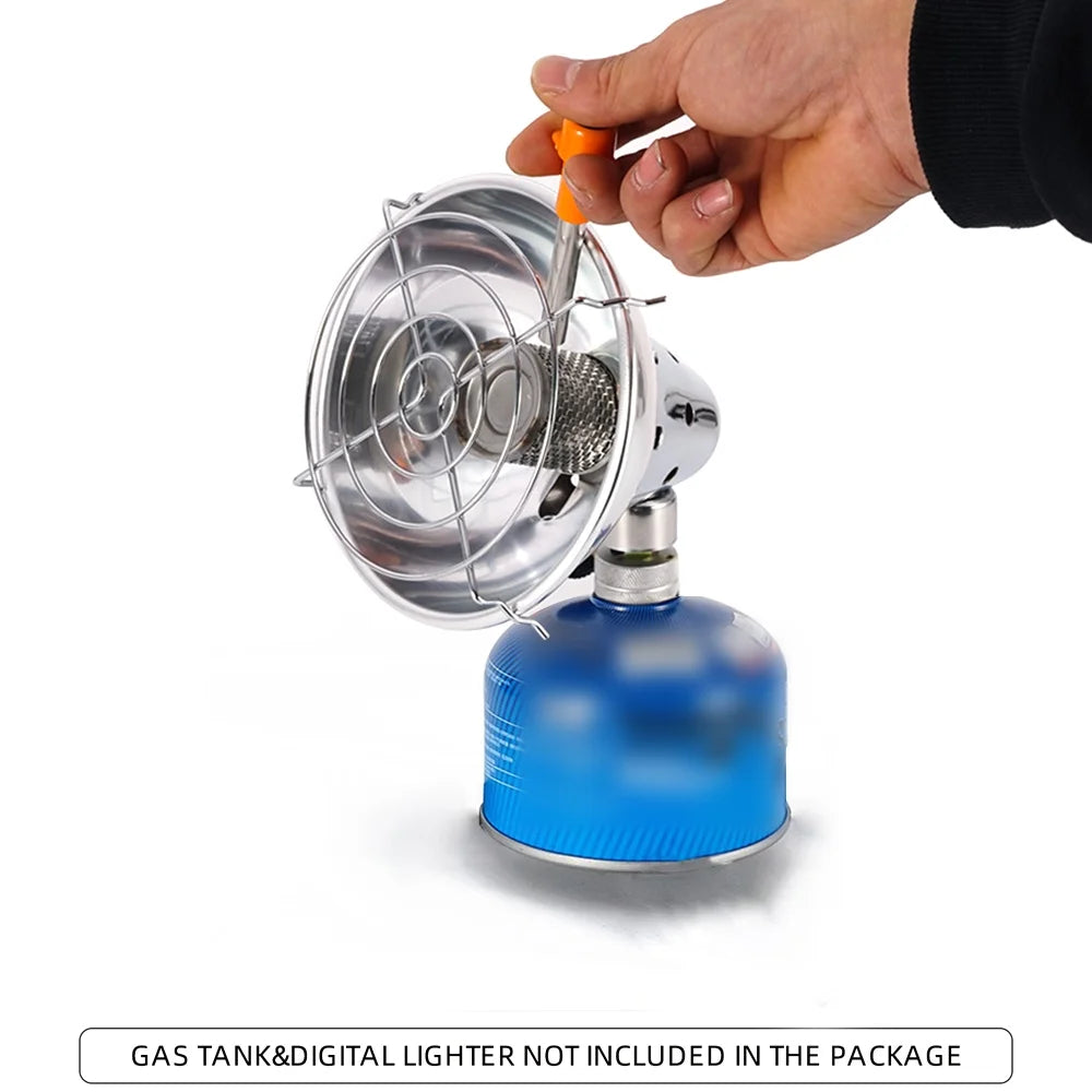 Walmeck Mini Gas Heater Portable Tent Heater with Storage Bag Z723662