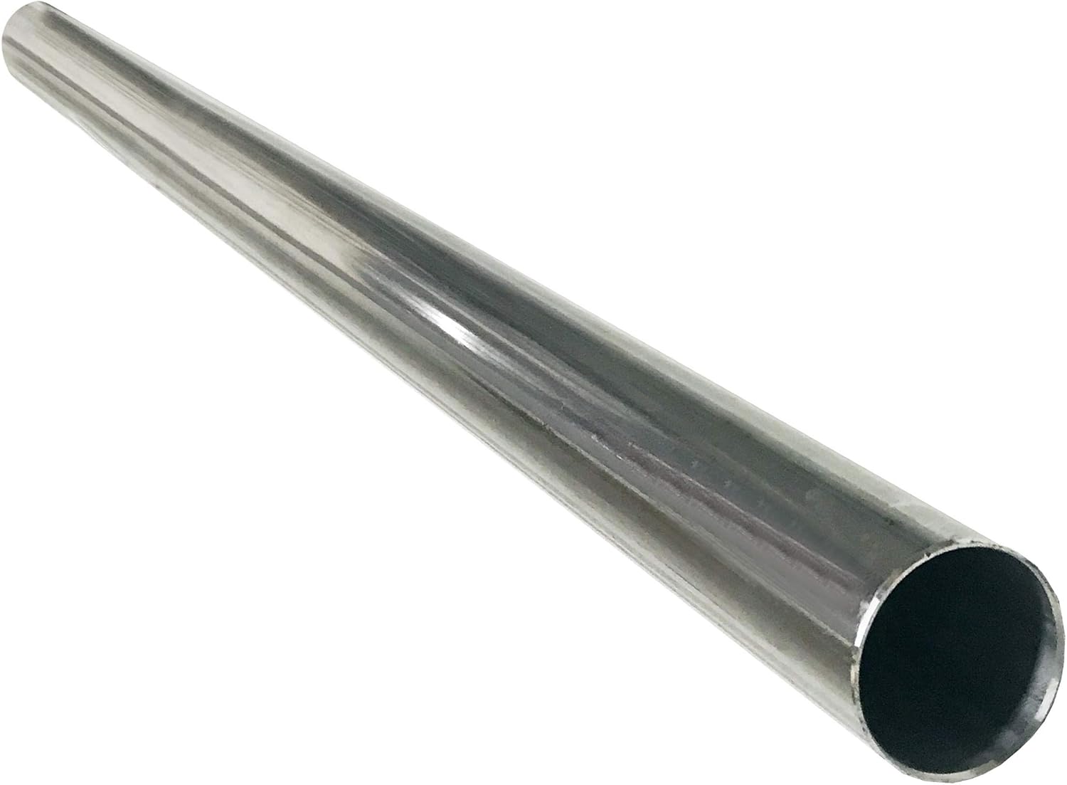 Stainless Steel Straight Exhaust Pipe 2.5" OD 5' Long, Pack of 2 J8414