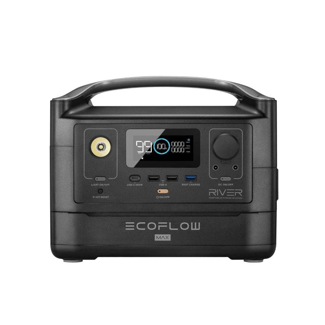 EcoFlow RIVER 2 Max Portable Power Station 512Wh Solar Generator 1000W H868456